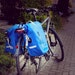 Bike Pannier, Bicycle Bag, Convertible Bag, Cycling Bag, Waterproof Pannier Bag for Rear rack, for cycling, bikepacking pack 