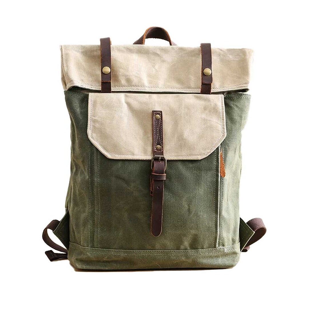 Fashionable Cotton Backpack for Women, Elegant, Unisex, Foldable ...