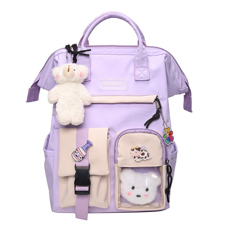 purple waterproof backpack