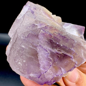 188 CTS Natural Purple Fluorite Specimen , Mineral Specimens , Crystals