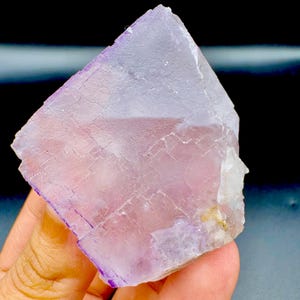 87 CTS Natural Purple Fluorite Specimen , Mineral Specimens , Crystals