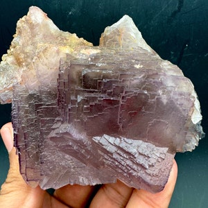 Natural Purple Fluorite Crystal Specimen , minerals , mineral specimens , crystals , 557 Gram
