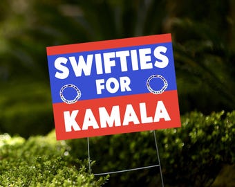 Swifties for Harris Yard Sign