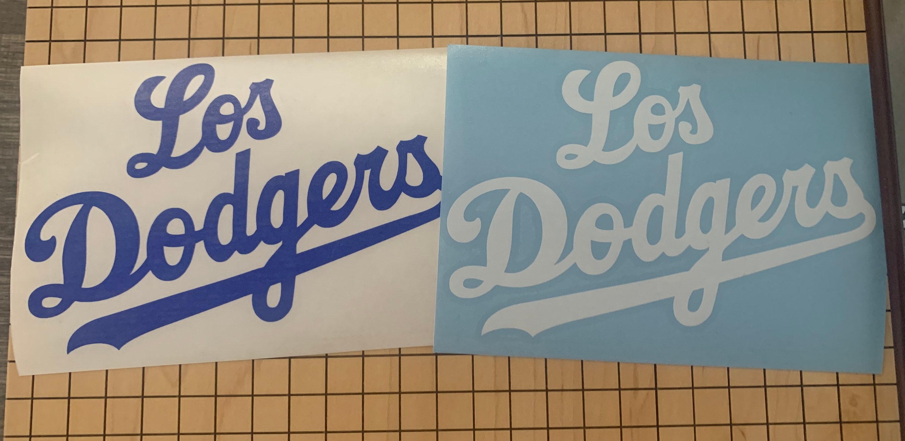 Los Angeles Dodgers City Connect Los Dodgers Vinyl Decal 