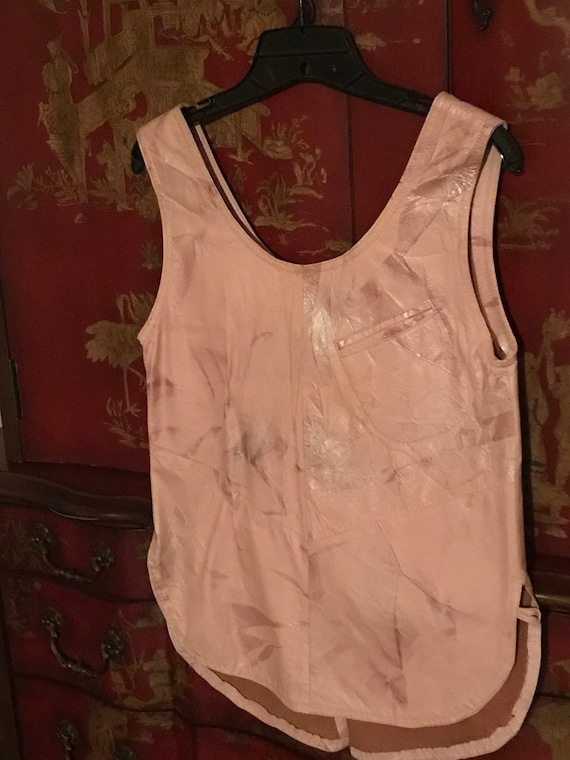 Pink leather set