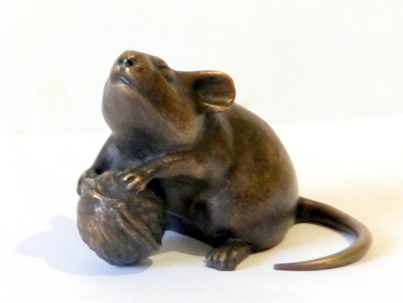 Statuette en bronze Souris miniature de souris avec le cadeau Etsy