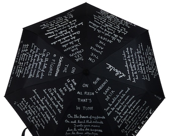 Omega-Regenschirm „Freiheit“ Paul Éluard