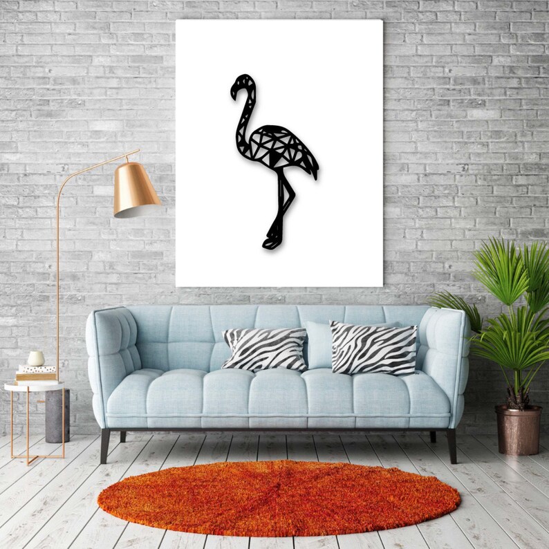 Flamingo Flamingo Metal Wall Art Metal Wall Decor Metal Etsy