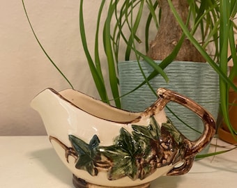 1940s McCoy Pottery gravy boat