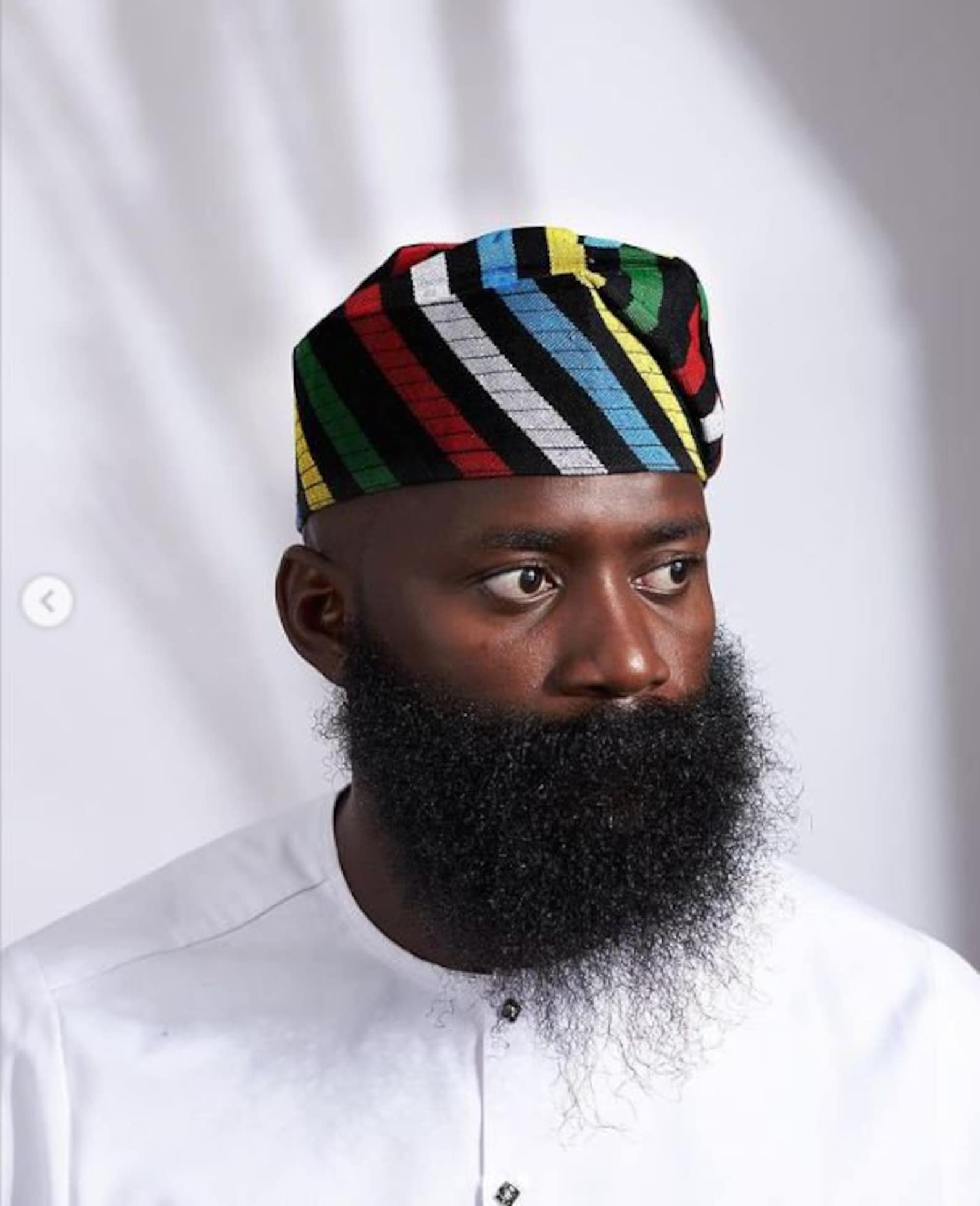 Aso Oke Hat Kufi Hat Nigerian Yoruba fila Agbada for Men Etsy
