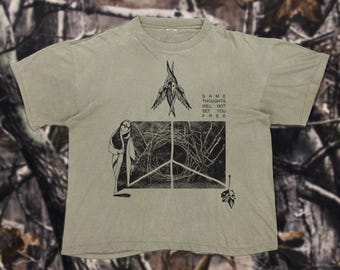 Comfort Colors Occult Graphic T-shirt, Mystical Forest Portal-T-shirt