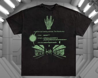 Alien Movie Shirt 1979 - Nostromo | Retro Sci-Fi Horror Tee | Unisex Vintage Style T-Shirt