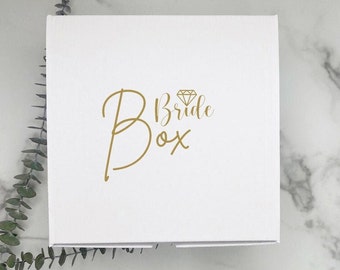 Bridal box to fill yourself - Bride to be Box - Gift box for the bride - Gift for the girlfriend - Bride Box