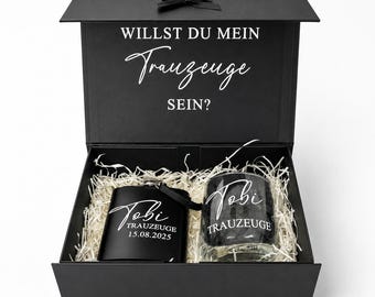 Best Man Gift | Ask the Best Man | Gift Box for Men to Fill Yourself | Personalized Gift Box