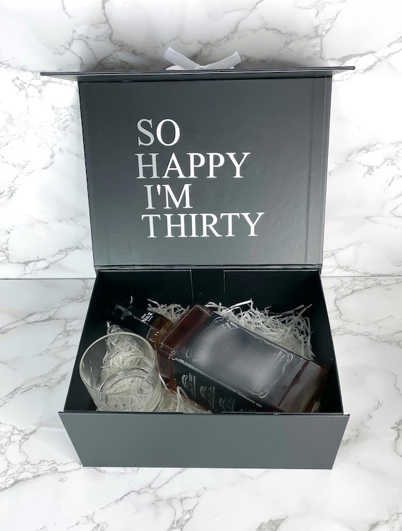 30. Geburtstag I Geschenkbox Mann zum selber befüllen I 30. Geburtstag Mann