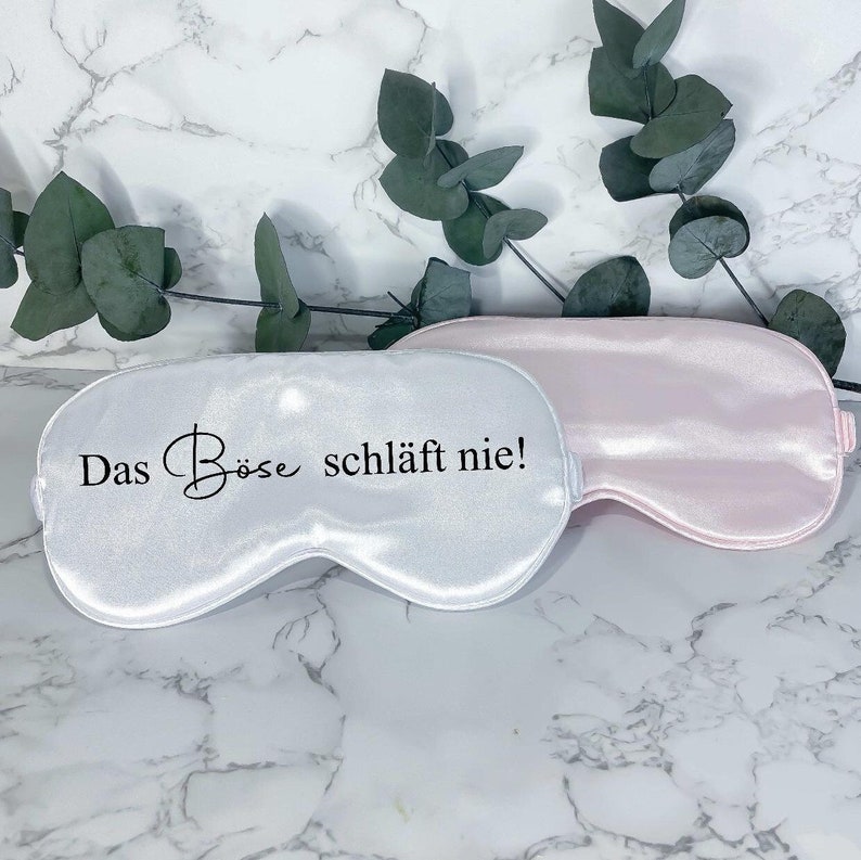 Personalisierte Schlafmasken Lustige Geschenke Geburtstagsgeschenke Bild 1