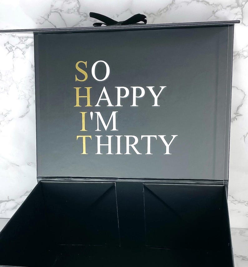 So happy im thirty, personalsierte geschenkbox mann, 30. geburtstag