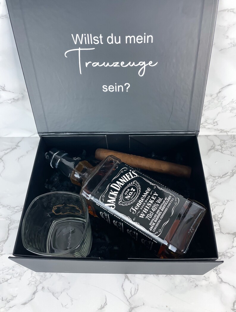 Nuanchu Trauzeugen-Geschenkset – Mit Edelstahlbecher, Socken, Multitool-Stift & Karte