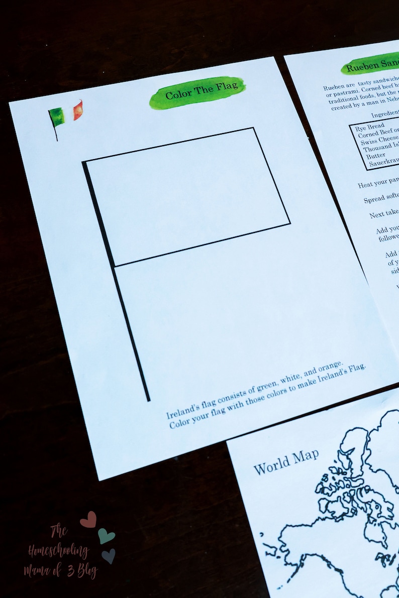 Patrick/'s Day Activity Printables The Homeschooling Mama of 3 St