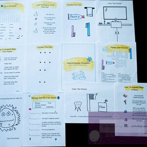 The Homeschooling Mama of 3 Hygiene Activity Printables