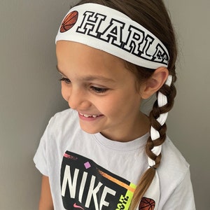 Personalized Sports Tie Headbands