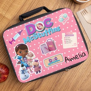 Sac à lunch Doc McStuffins | Boîte à lunch isotherme personnalisée pour enfants