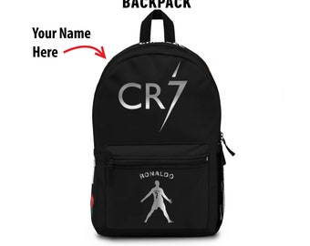Ronaldo Soccer Book Bag Backpack for Kids Sports Bag School Bag Etsy