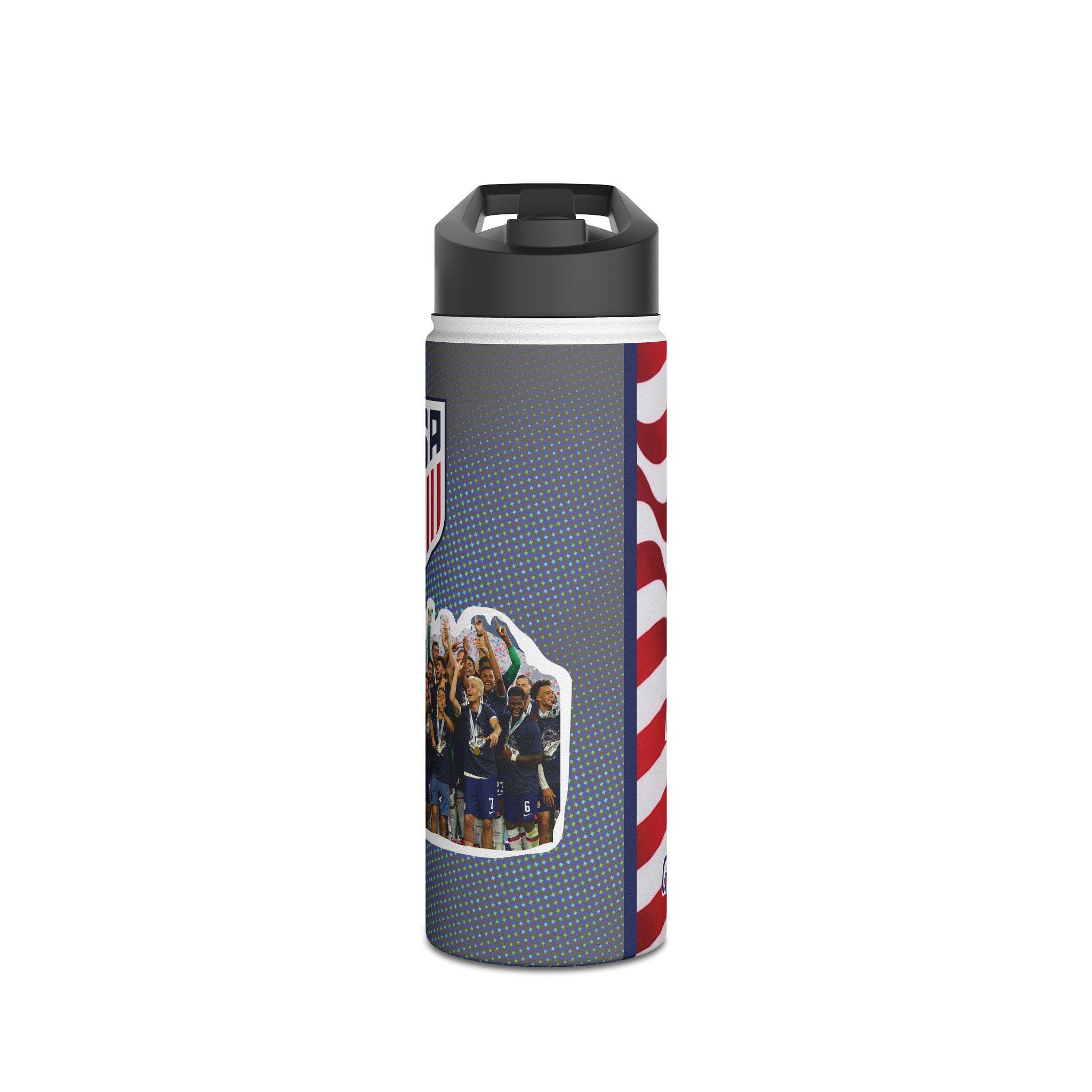 USA Soccer Worldcup 2026 Team Stainless Steel Water Bottle With