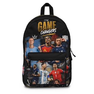 Soccer Stars Backpack - Customized with Name - Famous Players Worldcup 2026