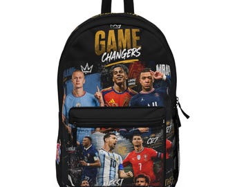Soccer Stars Backpack - Customized with Name - Famous Players Worldcup 2026