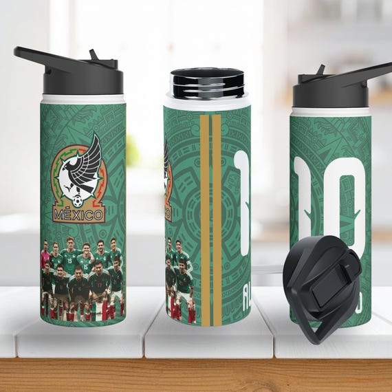Mexico Soccer World Cup 2026 Stainless Steel Water Bottle