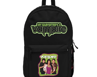 Vampire  Stickers Backpack - Trendy School Bag, Stylish