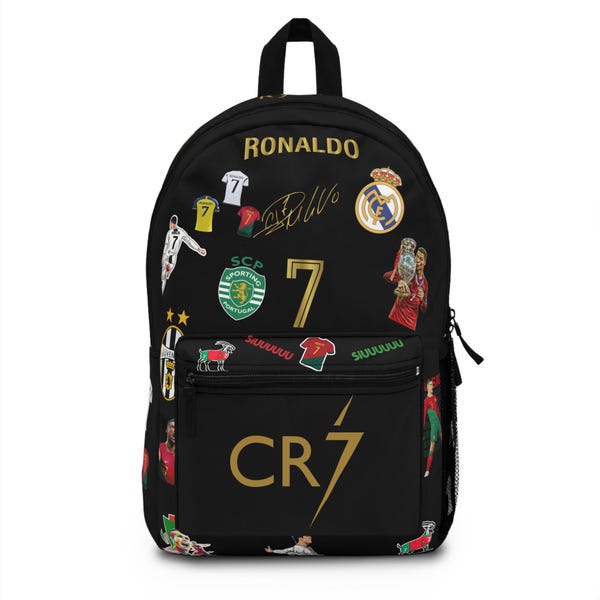 Cristiano Ronaldo Backpack - Etsy