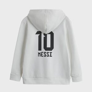 Messi Youth Heavy Blend Hooded Sweatshirt - Kids Christmas Soccer Fan Gift image 4