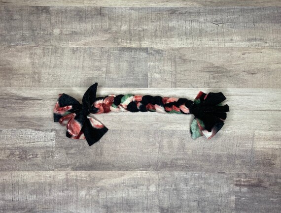 Tug Toy - Black + Rose - Etsy Tug Toy - Black + Rose - Etsy