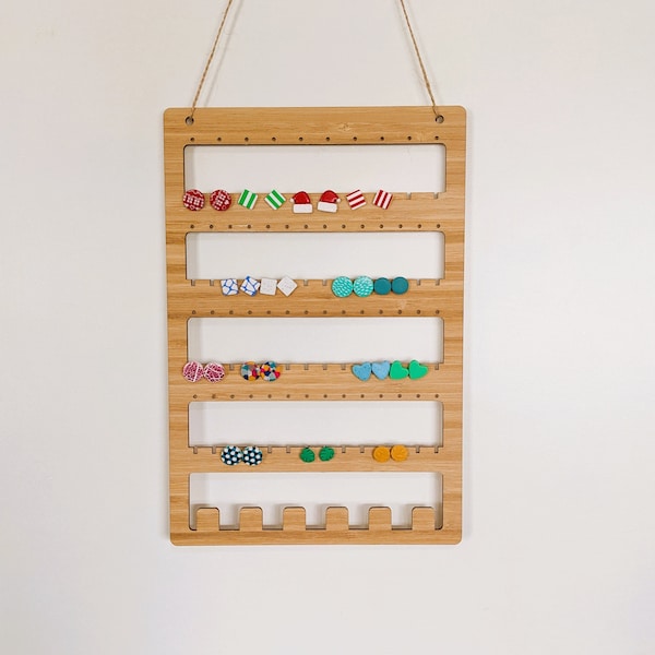 Mega Earring and Necklace Hanging Organiser - Jewellery Storage - Jewellery Holder - Earring Jewellery Organiser - Jewellery Stand