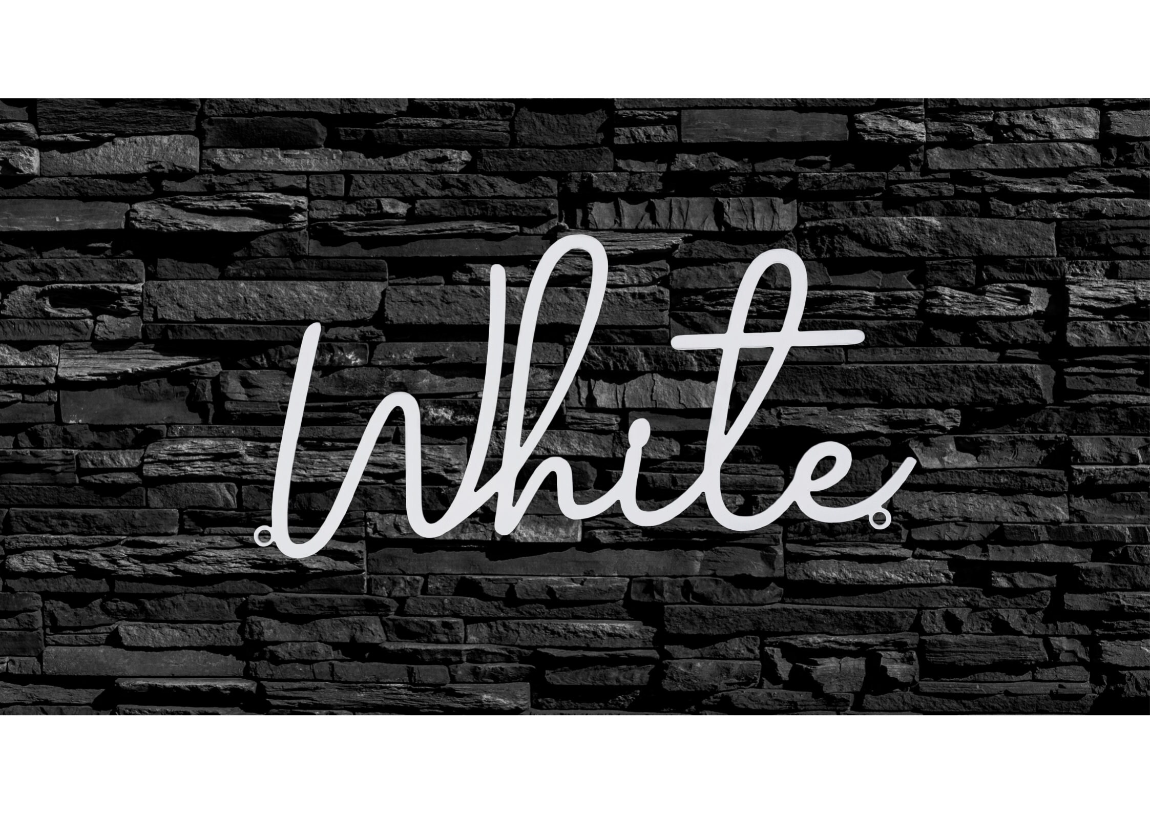 Cursive House Sign Personalised Sign - Cursive Retro Writing - House Plaque - Name Sign ...
