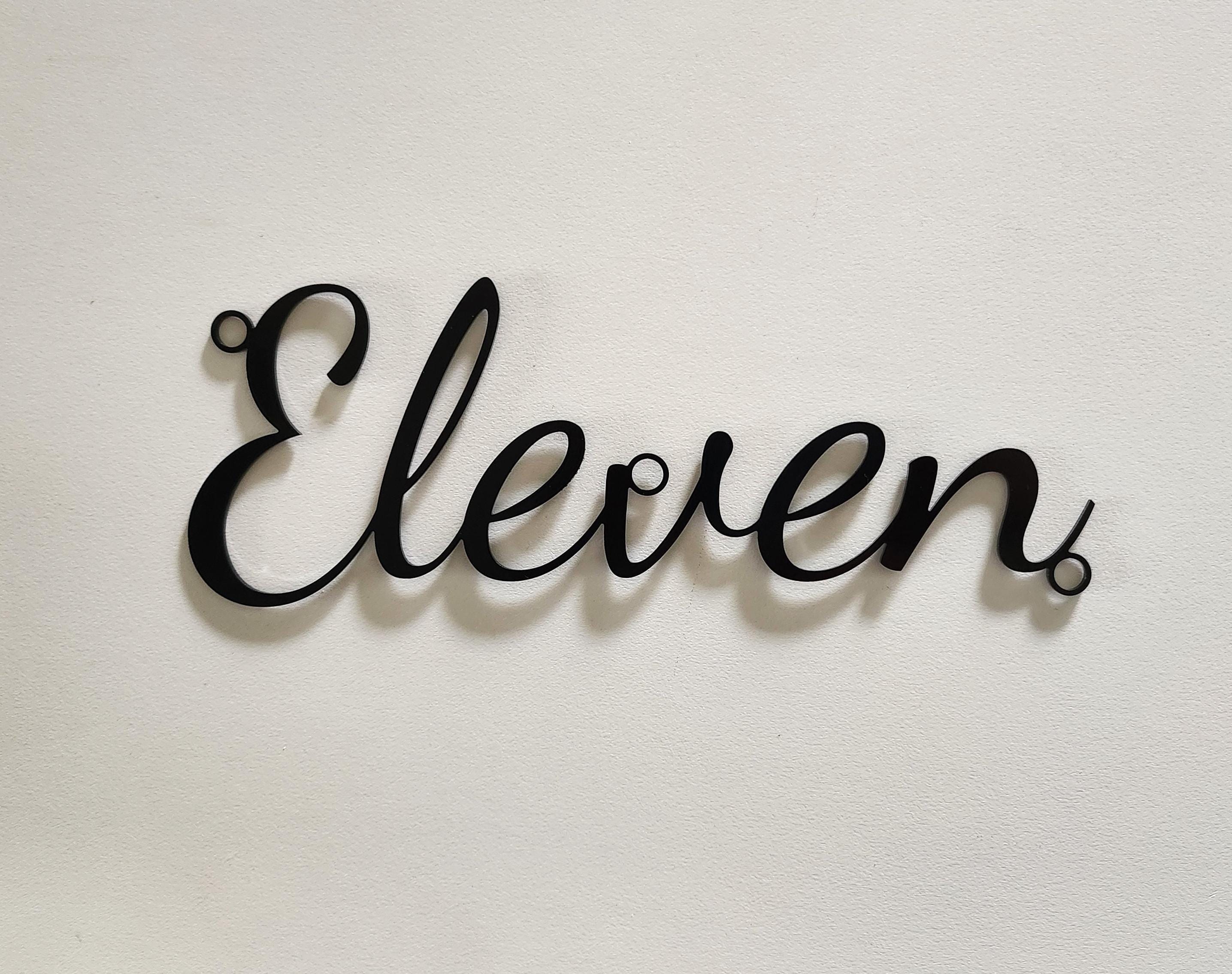 Cursive House Sign Personalised Sign - Cursive Retro Writing - House Plaque - Name Sign ...