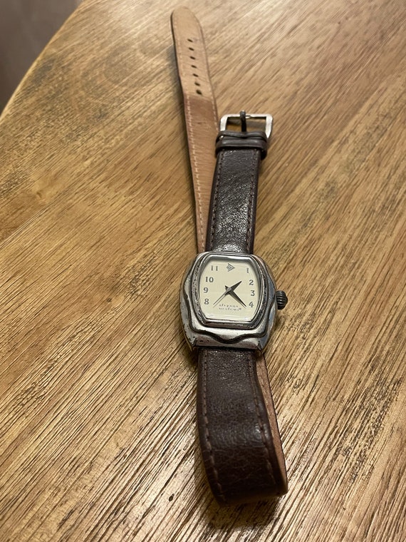 Silpada Brown Leather Wrap Watch: Designer Collectible 