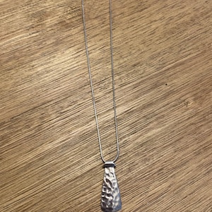 Silpada Tie Pendant on Silpada 18&quot; Snake Chain Bridal Wedding Mother Birthday Gift Her Christmas Collectible Designer Jewelry