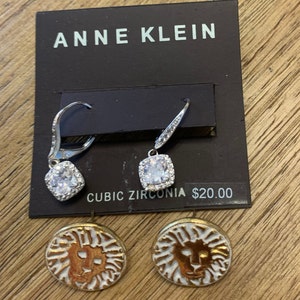 Anne Klein Earrings - Etsy