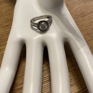 Silpada Sterling Silver 925 Perfect Bliss Solitaire Ring Size 6.5  Wedding Mother Birthday Gift Her Christmas Collectible Designer Jewelry