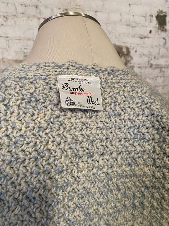 Vintage 1970s Burnlee Perendale Wools Long Cardig… - image 7