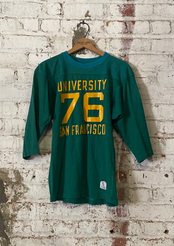 Vintage 1960s University of San Francisco Football Jersey by Champion Size Small Etsy Canada