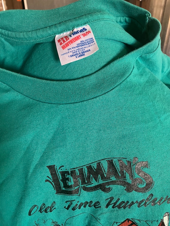 1990s Lehman’s Hardware Store T-Shirt Kidron Ohio… - image 5