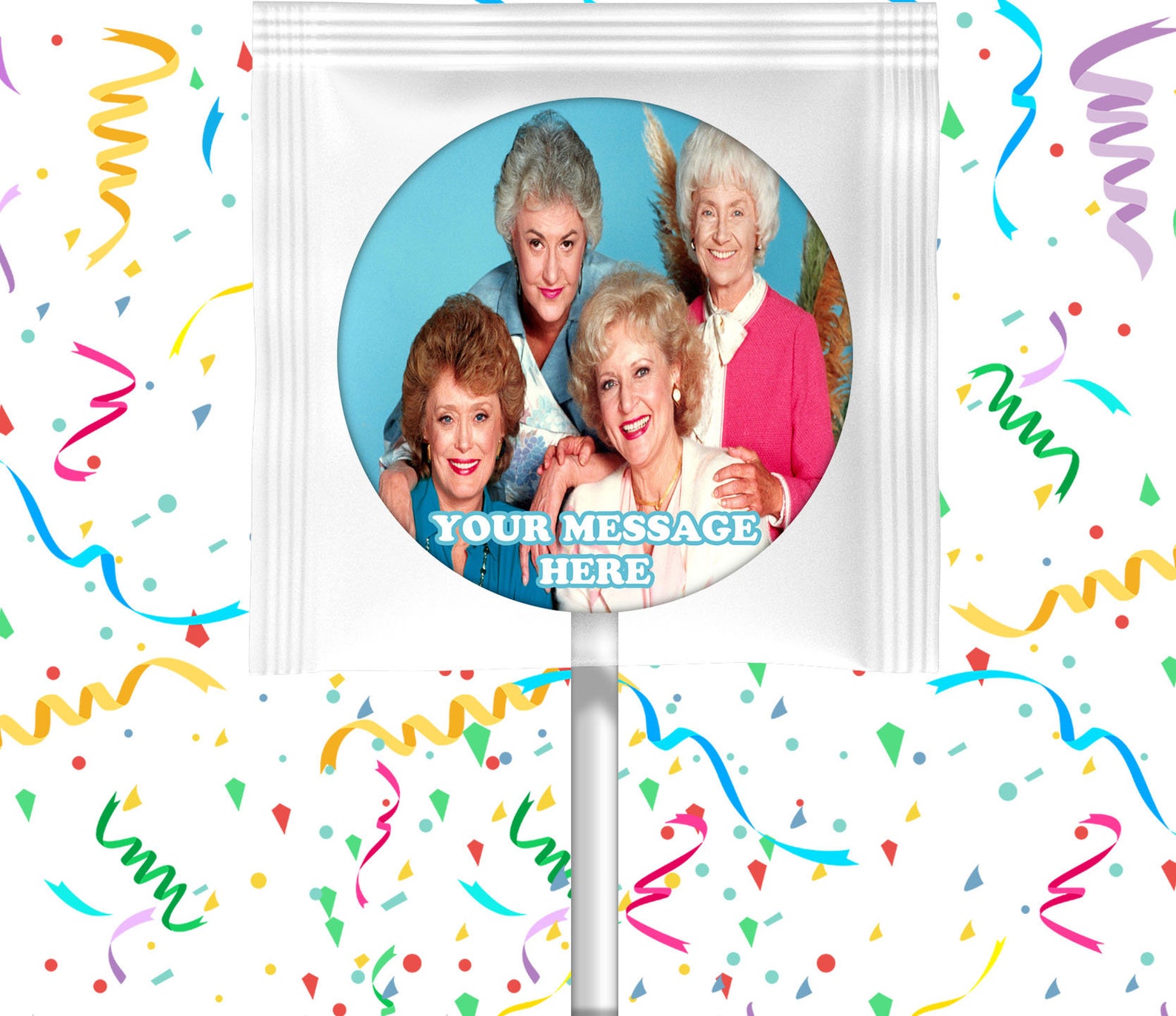 The Golden Girls Party Favors Supplies Decorations Lollipops Etsy