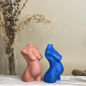 Świeca Torso w Ciąży Mała