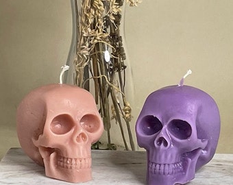 Mini Skull Candle| Halloween Decor | Gift