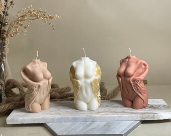Winged Angel | Torso Candle | Venus