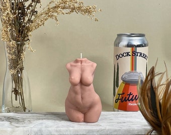 Curvy Torso Candle | Decor | Gift | Goddess
